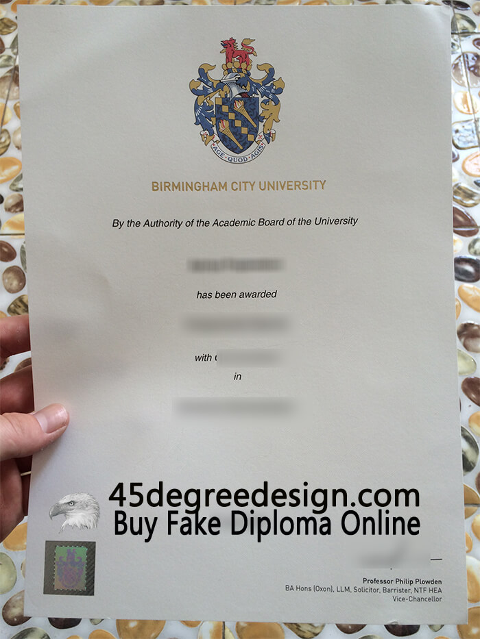 Birmingham City University degree