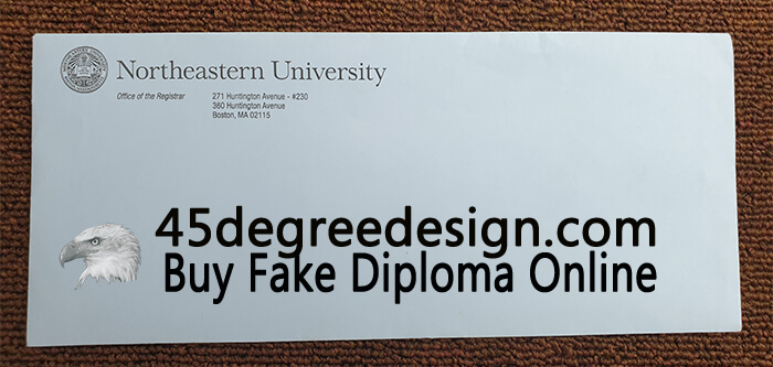Northeastern University envelope, Buy diploma online