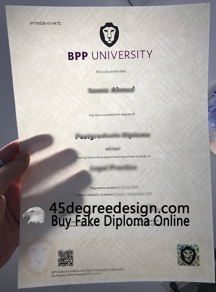 BPP University degree 