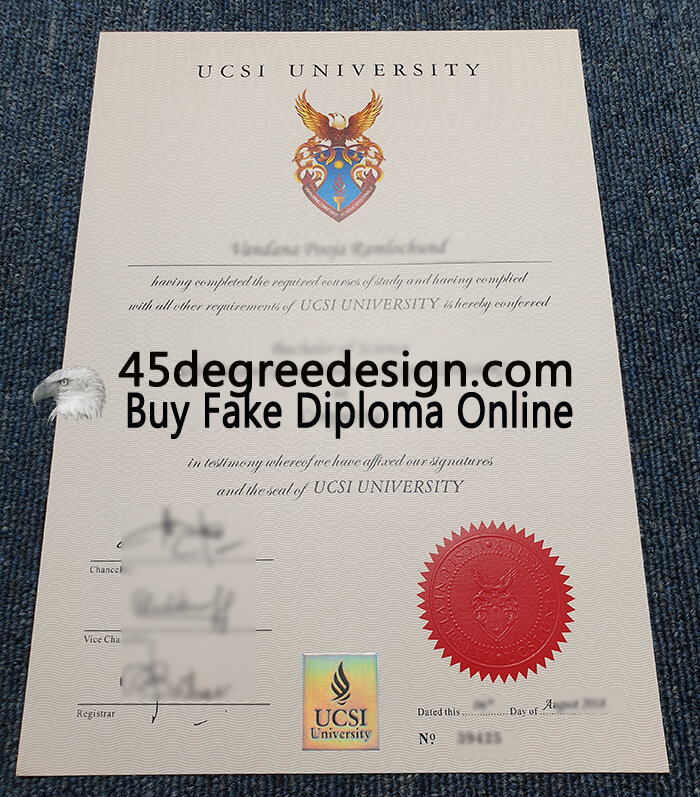 UCSI University degree