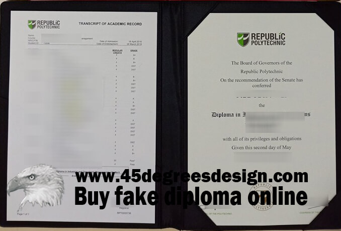 Republic Polytechnic diploma 