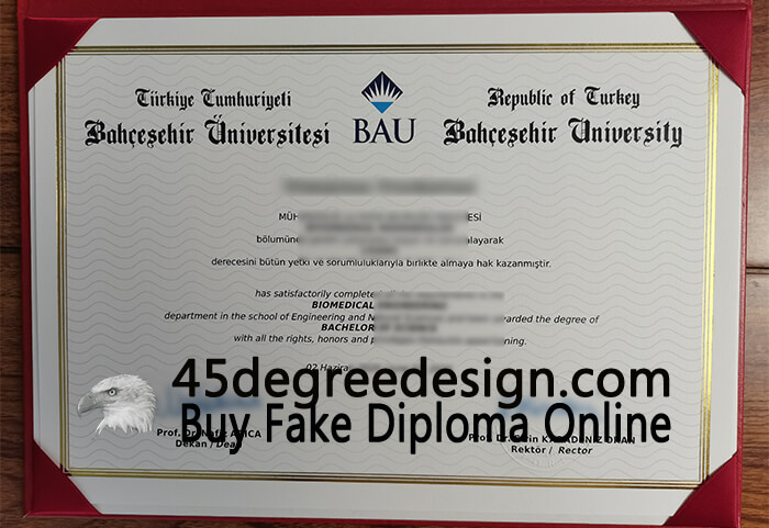 Bahçeşehir University (BAU) diploma, Buy BAU diploma online