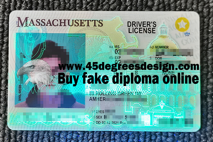 Massachusetts driver's license