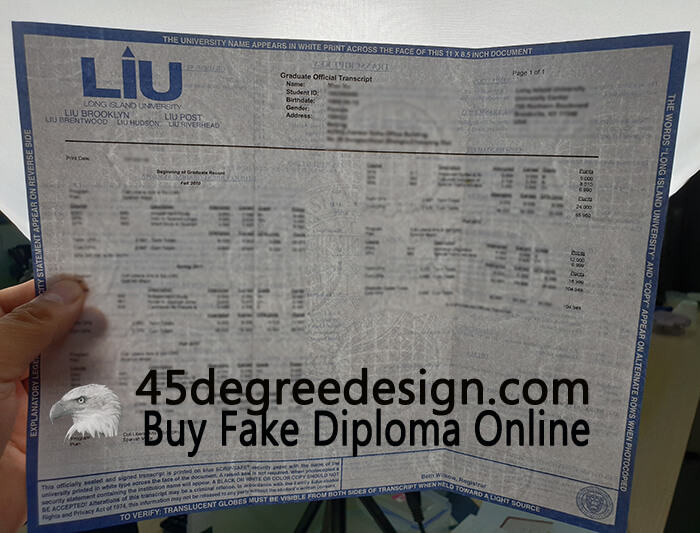 Long Island University transcript, Buy diploma online Long Island University transcript, Buy diploma online