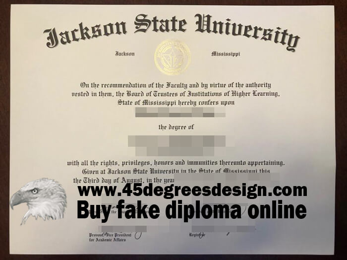 Jackson State University diploma Jackson State University diploma