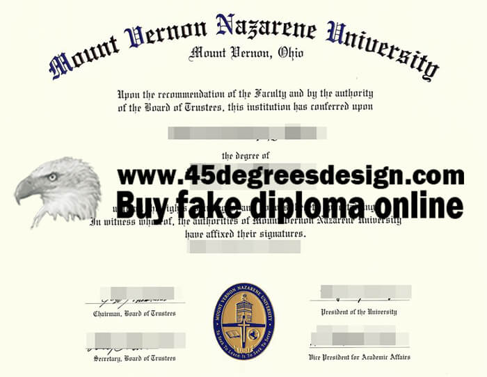 MVNU diploma 