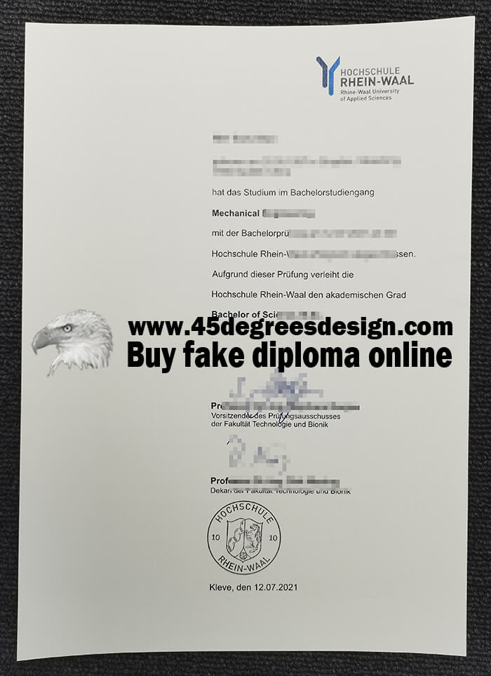  HSRW diploma 