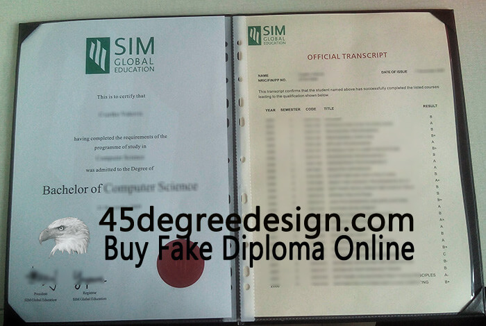 SIM University diploma, SIM University degree 