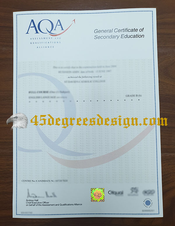 AQA GCSE certificate, Buy fake diploma AQA GCSE certificate, Buy fake diploma
