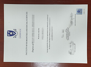 University of Liverpool diploma