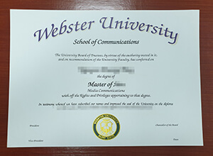 Webster University Diploma