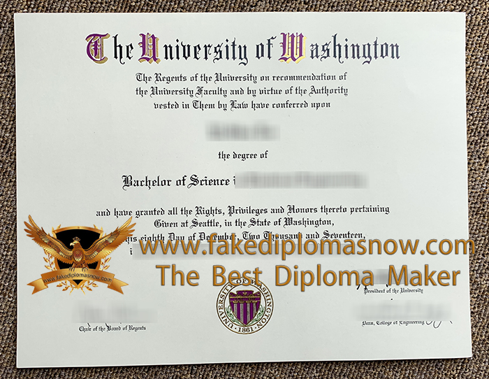 University of Washington degree University of Washington degree