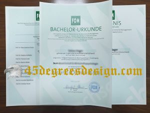 Fake FOM Hochschule Diploma And Transcript