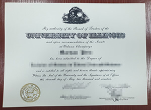 University of Illinois diploma