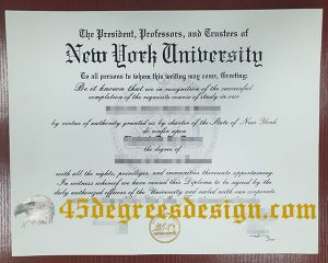 New york university diploma
