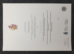 Cardiff Metropolitan University diploma