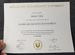 Singapore Management University diploma