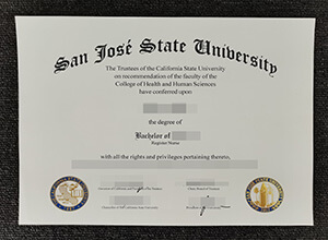 Where to buy a fake San Jose State University diploma?