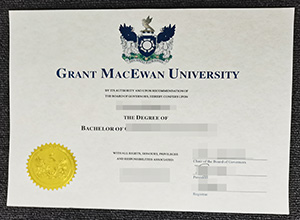 Grant MacEwan University diploma