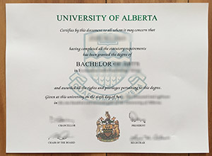 University of Alberta degree