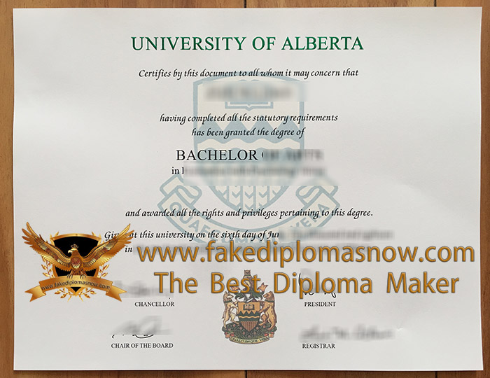 University of Alberta degree