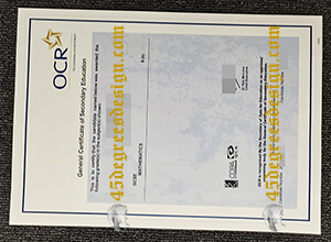 How do I obtain my OCR GCSE fake certificates?