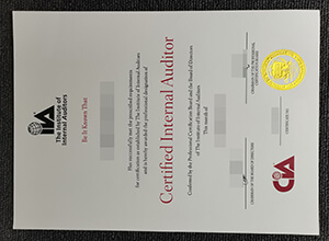 fake CIA certificate