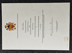 Manchester Metropolitan University fake diploma