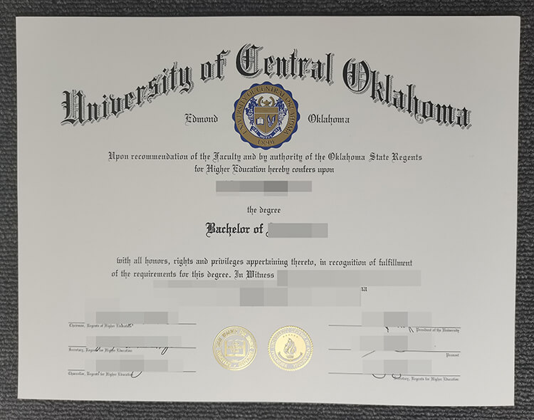 Buying a fake University of Central Oklahoma (UCO) degree online