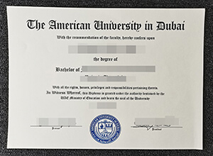 American University In Dubai Diploma