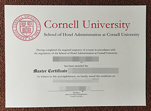 Getting a fake Cornell University School of Hotel Administration degree