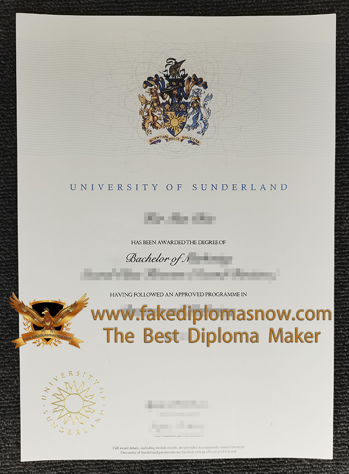 University of Sunderland degree University of Sunderland degree