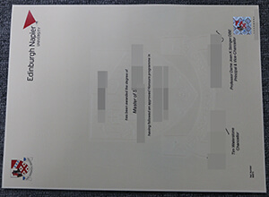 Edinburgh Napier University degree