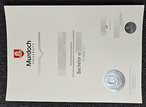 The sample of latest Murdoch University fake diploma certificate