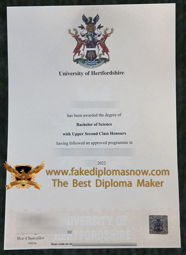 University of Hertfordshire degree
