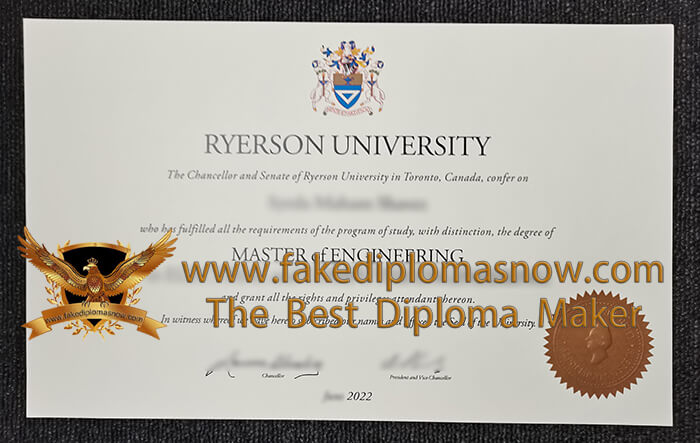 Ryerson University degree Ryerson University degree