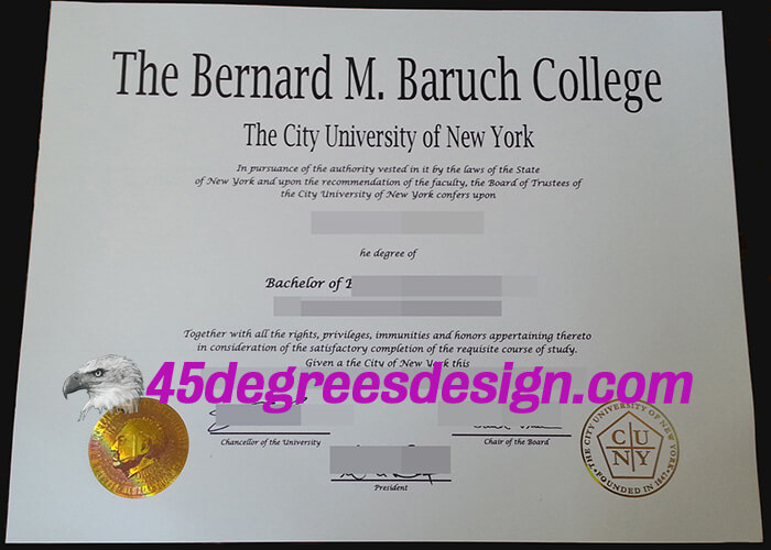 The reliable website selling the fake Baruch College Degree online