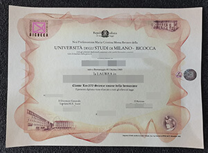 UNIMIB degree