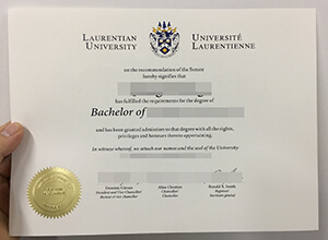 Laurentian University diploma