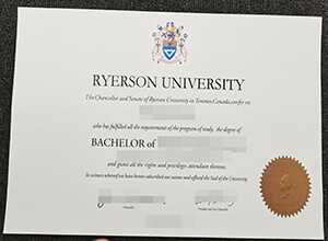 Purchase a fake Ryerson University degree, order a Ryerson University transcript in the Toronto