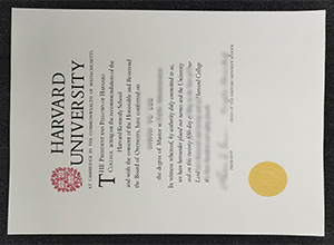 Harvard University degree