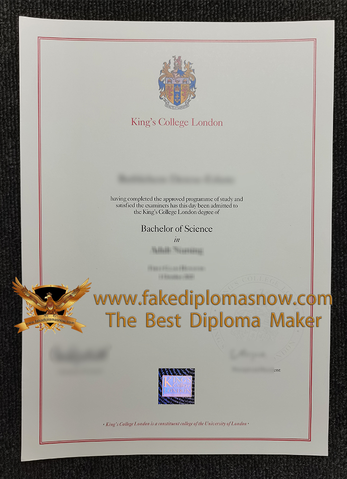  KCL degree 