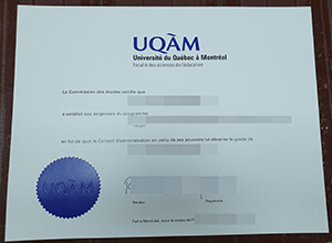Université du Québec à Montréal degree certificate, buy fake UQAM diploma from Canada