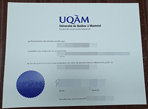 UQAM degree