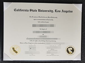 Cal State LA diploma