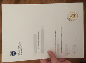 How much is a fake University of Wollongong diploma at Australia?