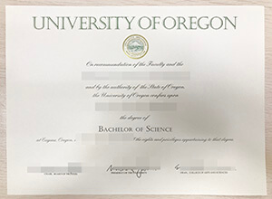 University of Oregon degree