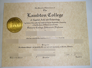 Buy a Lambton College fake diploma, obtain a fake  Lambton College degree in Canada