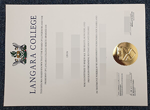 Copy a Langara College Fake Diploma. Fake Canada Degree Maker