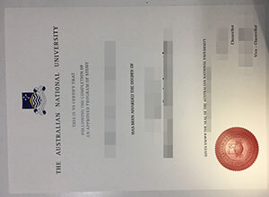 Australian National University diploma